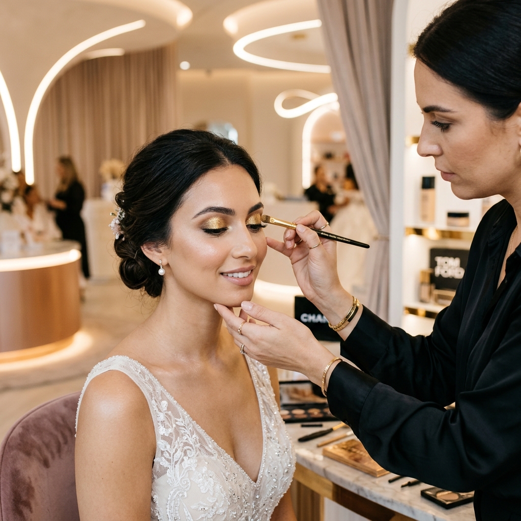 Professional Makeup Artist in Kurnool at Vardhini Studio